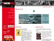 Tablet Screenshot of bartonfilms.com
